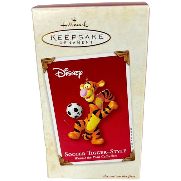 2003 Hallmark Keepsake Ornament Soccer Tigger Style Winnie The Pooh Christmas - Picture 9 of 11